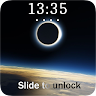 Solar Eclipse Lock Screen Wallpaper