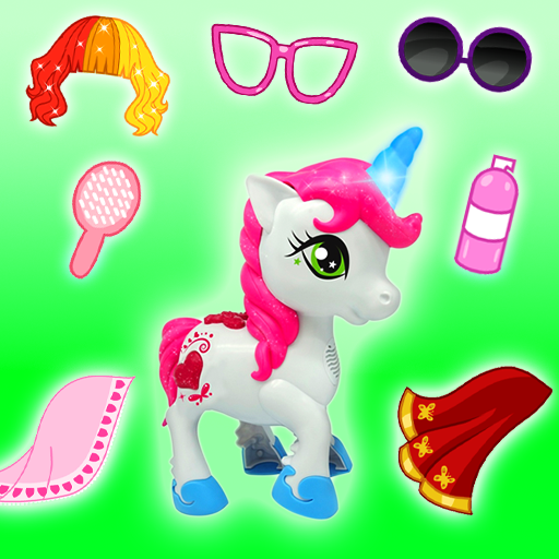 Pony Dress-up Salon: Rainbow Download on Windows