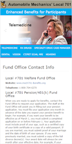 Imágen 1 Local 701 Benefits android