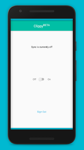 Clippy - Copy across devices Screen 2