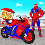 Superhero Bike Delivery Taxi Apk