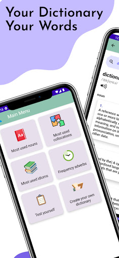 Android application English Dictionary screenshort