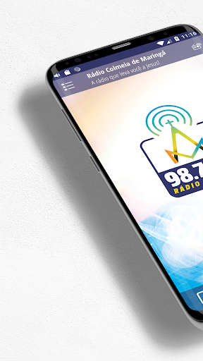 Android application Rádio Colmeia de Maringá screenshort