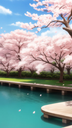 Sakura Wallpaper Screen 2