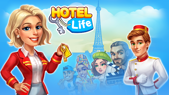 Hotel Life - Grand hotel manager game screenshots apk mod 5