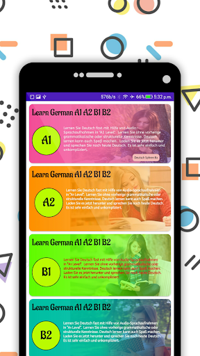Android application Deutsch Sprechen a2 screenshort