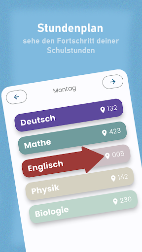 Schülerplaner Screen 3