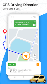 GPS Navigation Map & Direction