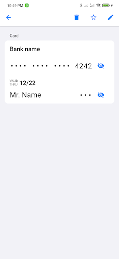 Screenshot of Secrets Password Manager
