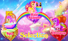 Rainbow Pony Horse Makeover: Pet Grooming Salon.のおすすめ画像4