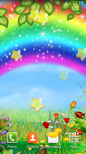 Cute Rainbow Live Wallpaper