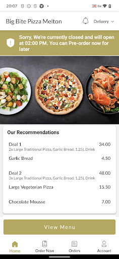 Big Bite Pizza Melton Screen 2