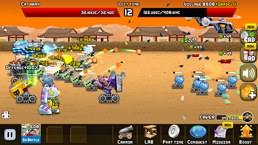 Idle Cat Cannon - Simulation - games