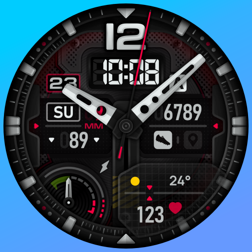 SH029 Watch Face, WearOS watch logo