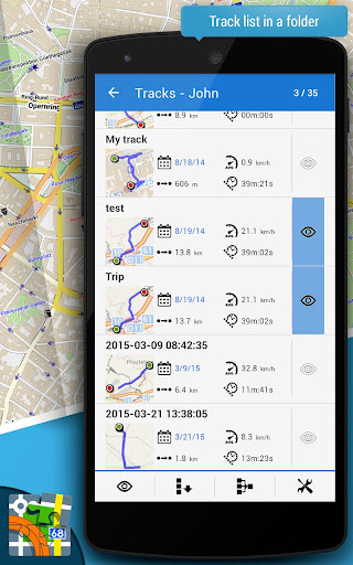 Điều hướng Locus Map Pro