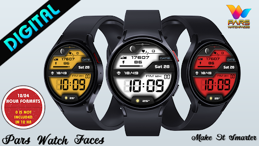 Colorful Digital Watch Face screenshot 9