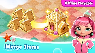 Game screenshot Merge Miracle Town - Offline mod apk