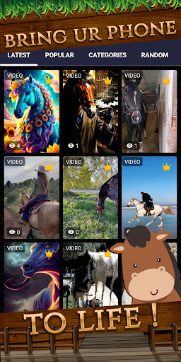 horse wallpaper Screen 2
