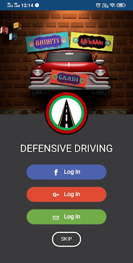 Android application Defensive Driving screenshort