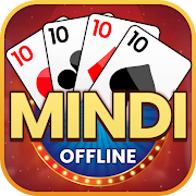 Mindi Multiplayer Offline Card Game - Desi Game 1.1 Icon