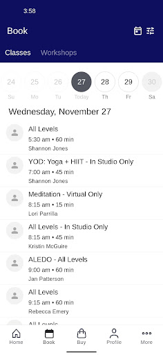 My Indigo Yoga Screenshot 2 - AppWisp.com