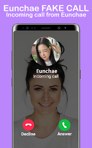 Imágen 1 Le Sserafim Eunchae Fake Call android