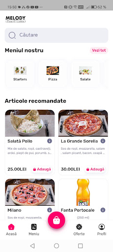 Melody Pizza Screen 2