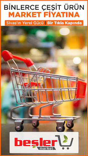 Android application Beşler Market screenshort