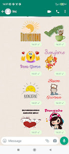 Buoniorno e Buonanotte sticker 1.0 APK screenshots 1