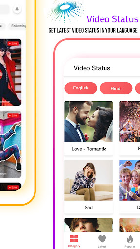Video status app video Lyrics