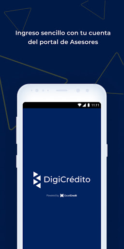 Android application DigiCrédito Asesores screenshort