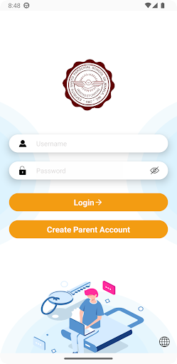 (SSA) SMART SCHOOL APP Screen 2
