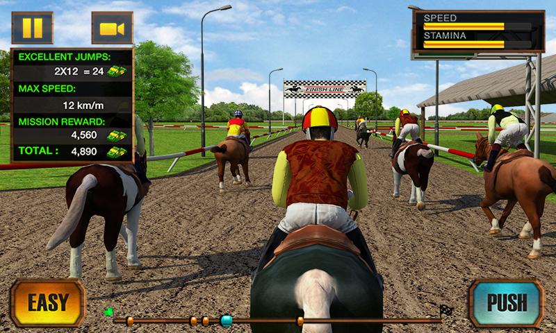 Android application Horse Derby Quest 2016 screenshort