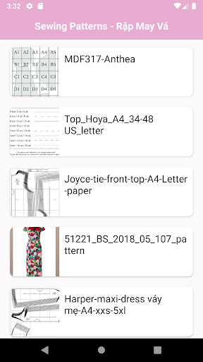 Android application Yêu May Vá screenshort