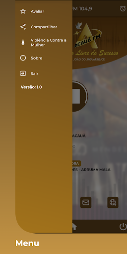 Rádio Acauã FM 104,9 Screen 2