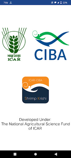Android application CIBA Shrimp Krishi screenshort