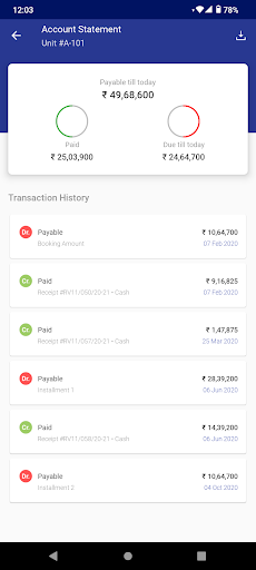 HN Safal - Customer & Sales Screen 3