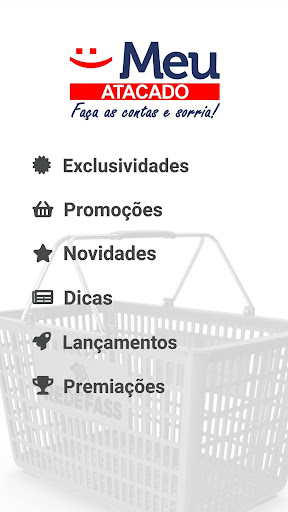 Android application Meu Atacado Super screenshort
