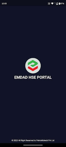 Android application EMDAD HSE Portal screenshort