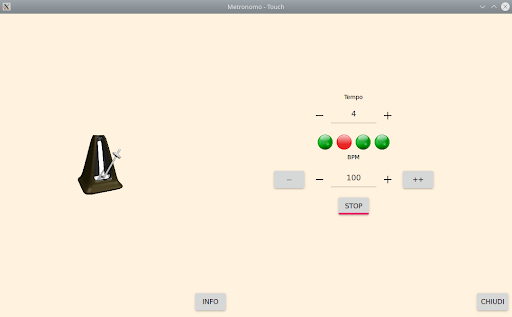 Metronome - Touch Screen 2