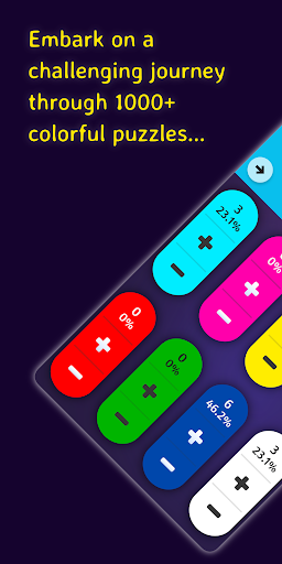 Android application Color Mixing Matching screenshort