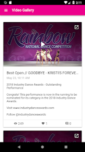 Rainbow Dance Competition