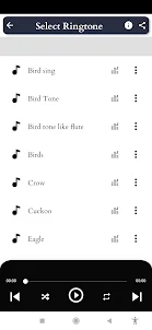 Birds sing