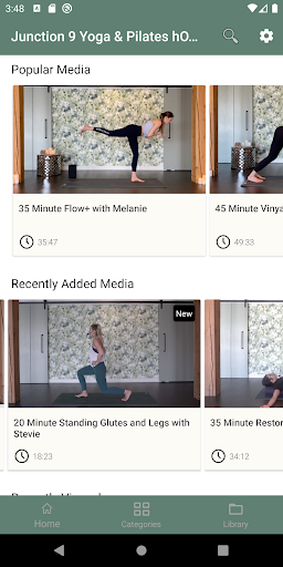 Junction 9 Yoga & Pilates hOMe Screenshot 2 - AppWisp.com
