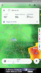 Storm Radar: Wetterkarte Capture d'écran