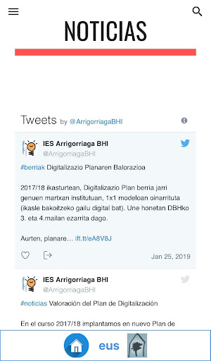 IES Arrigorriaga BHI Screen 2