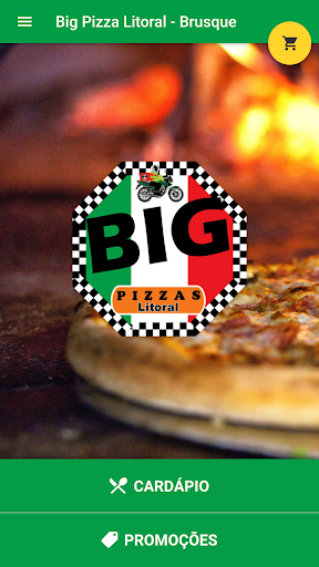 Android application Big Pizzas Litoral - Brusque screenshort