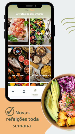 Dietflow: Nutrição e Receitas Screen 3