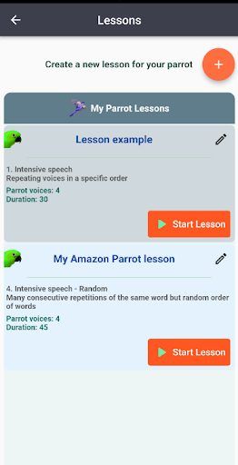 Parrot Speak Screen 2