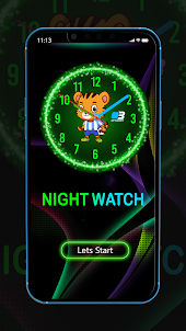 Animated smart night clock